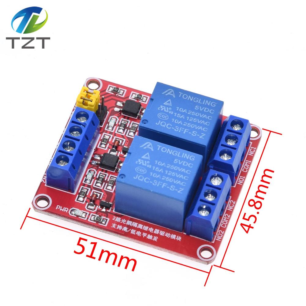 DIYTZT 1pcs 1 2 4 8 Channel 5V - Relay 8 Channel Board review and price