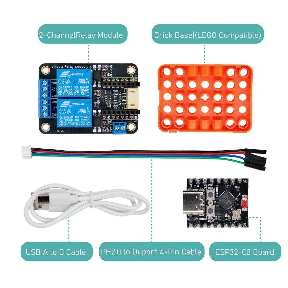 2CH Relay Module DC5V Active L - Home Automation With Arduino review and price