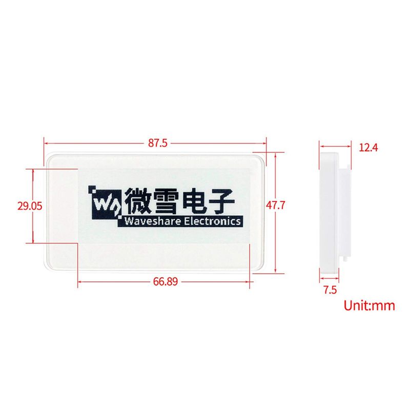 Waveshare 2.9 Inch Wireless -P - Display Epaper 2.9 review and price
