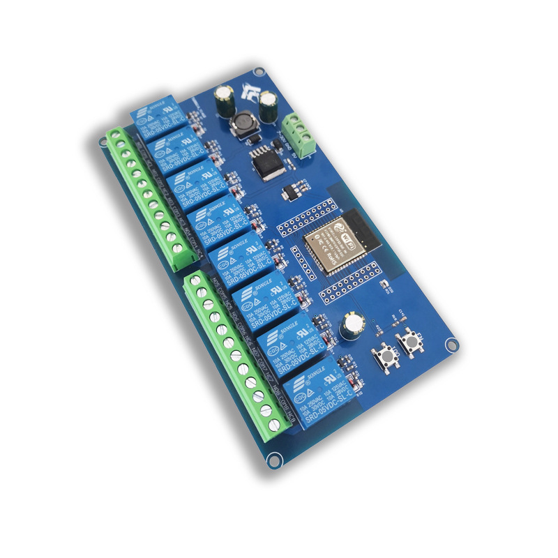 DC5-30V ESP32 Development Boar - Relay 8 Channel Board review and price