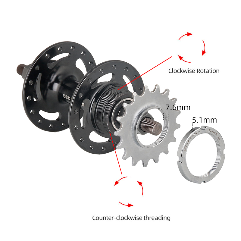 Bicycle Fixed Gear 13T 14T 15T - Matter Hub Thread review and price