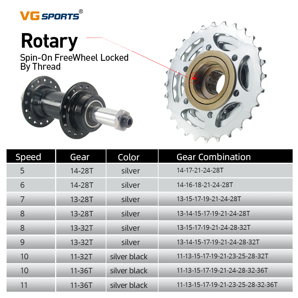 1pc VG Sports Bike Sprocket 5/ - Matter Hub Thread review and price