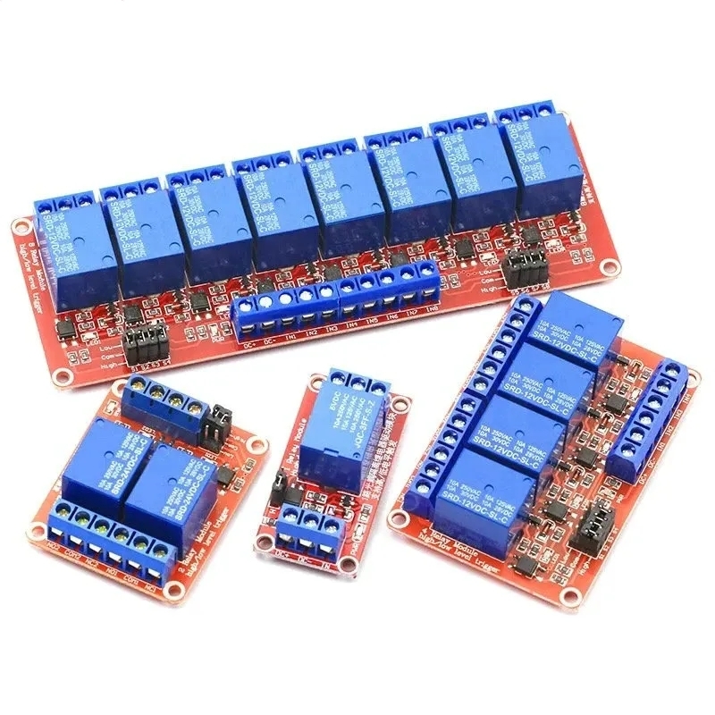 DC 5V 12V 24V 1 2 4 6 8 Channe - Relay 8 Channel Board review and price