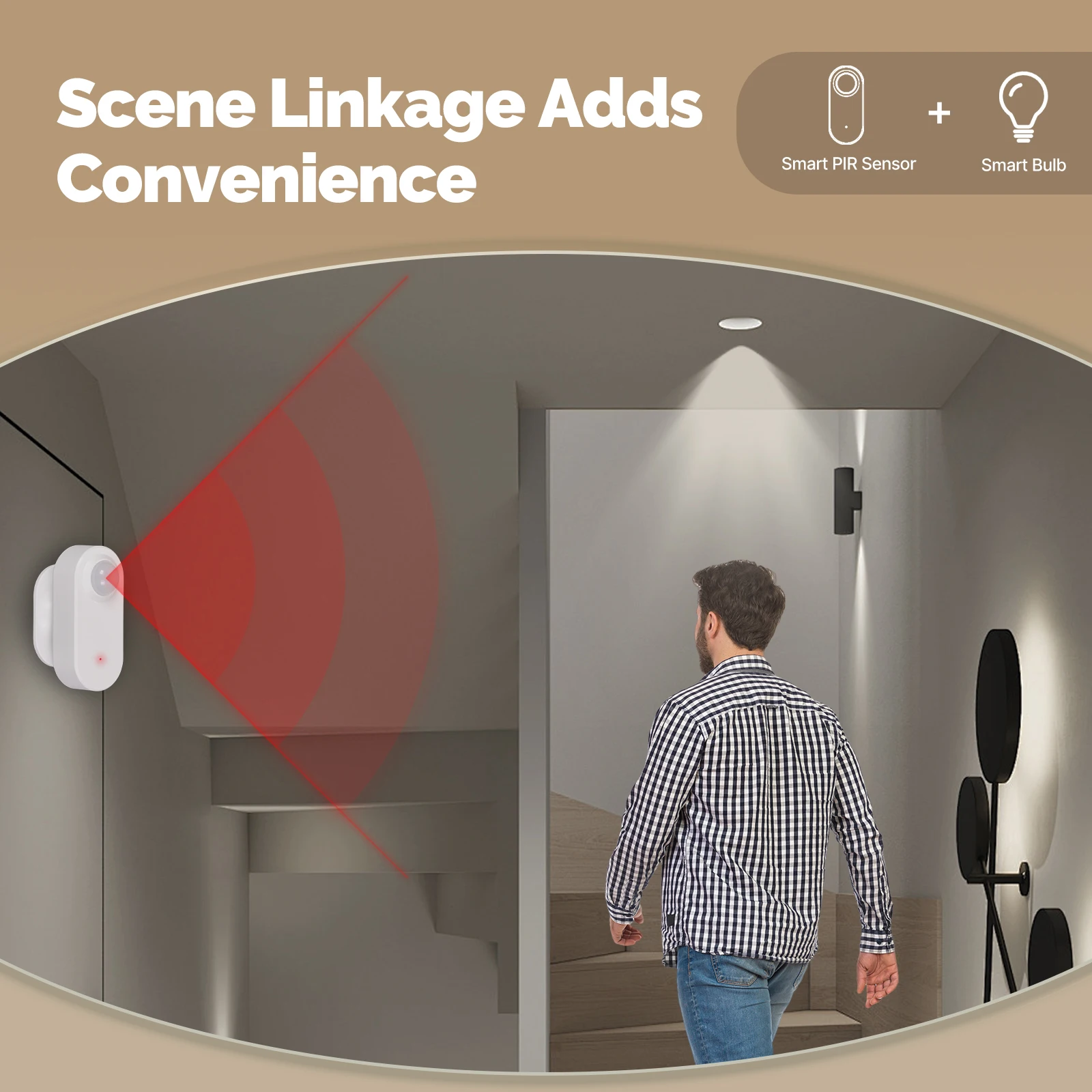 MOES Zigbee 3.0 Tuya Smart PIR - Matter Hub Thread review and price