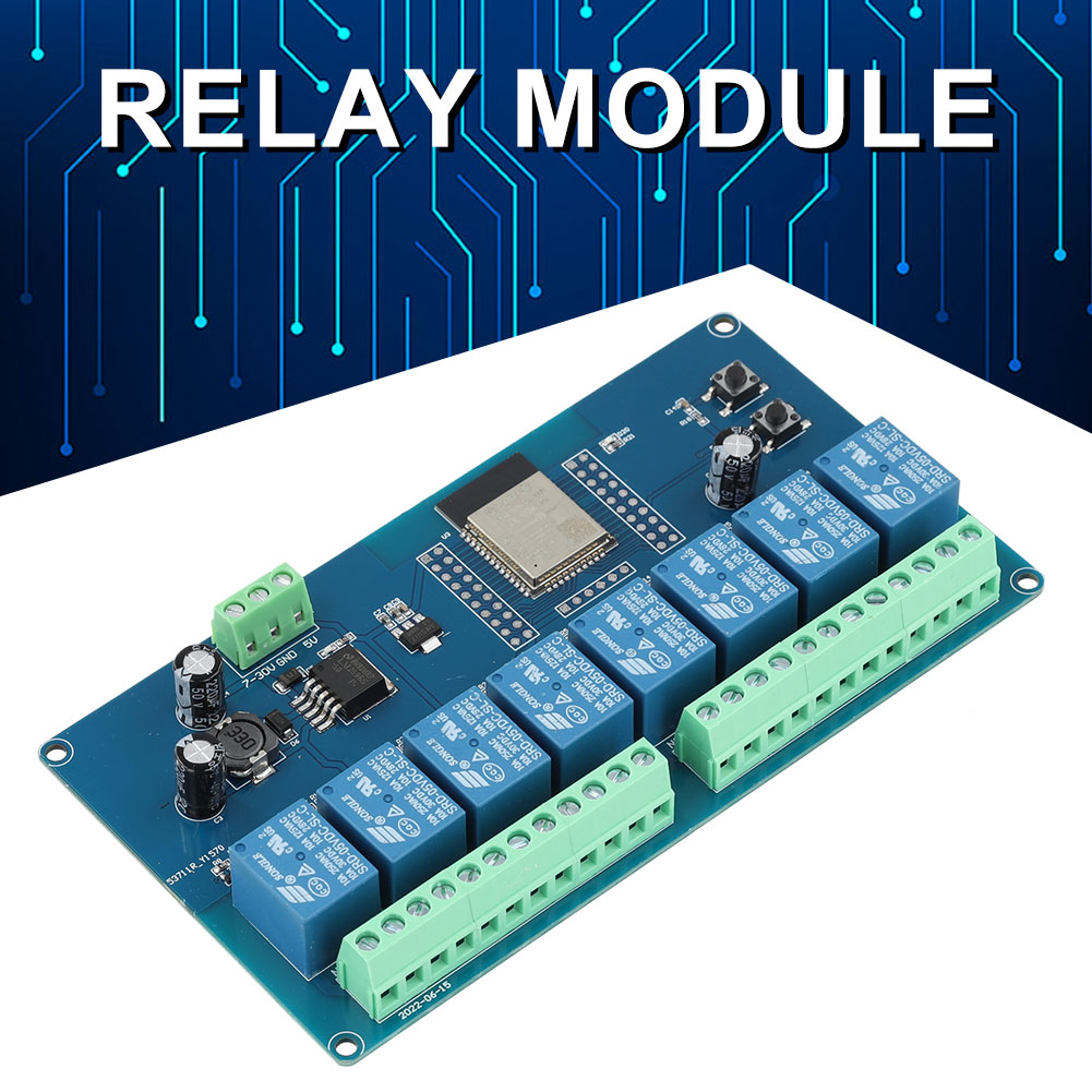 ESP32 WIFI Bluetooth-compatibl - Relay 8 Channel Board review and price