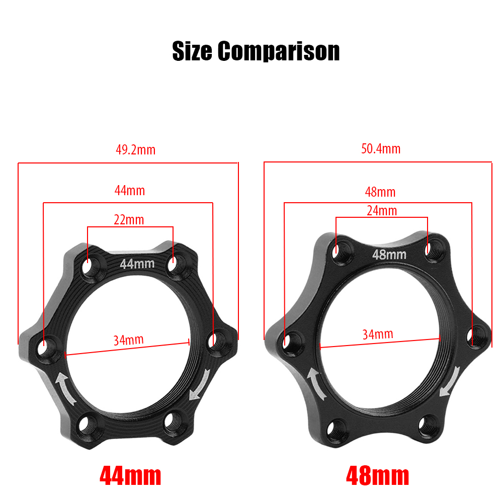 2pcs Bicycle Bike 44mm 48mm Fr - Matter Hub Thread review and price