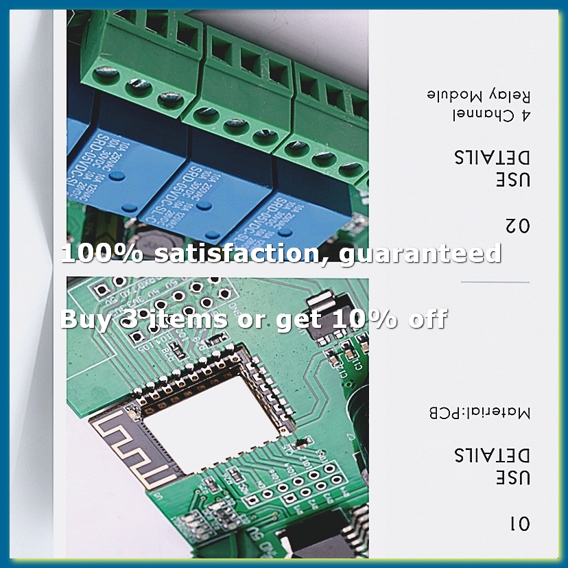 ESP8266 Wireless WIFI 4 Channe - Relay 8 Channel Board review and price