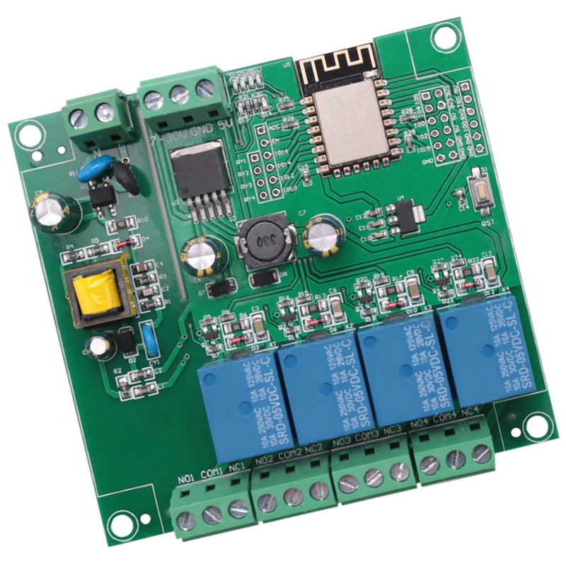 ESP8266 Wireless WIFI 4 Channe - Relay 8 Channel Board review and price