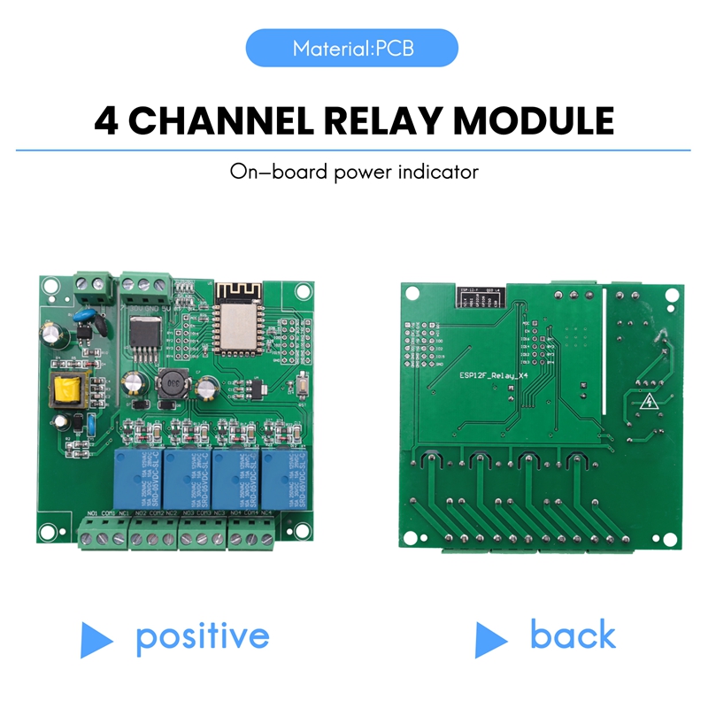 ESP8266 Wireless WIFI 4 Channe - Relay 8 Channel Board review and price