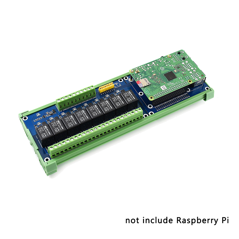 Raspberry Pi 5 / 4B 8 Channel  - Relay 8 Channel Board review and price