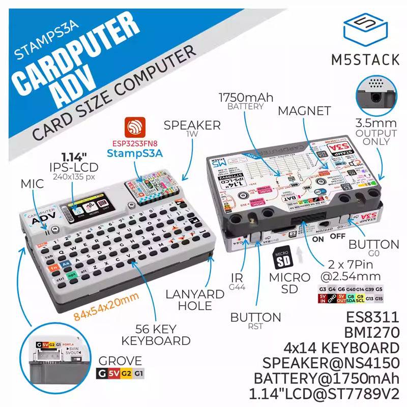 M5Stack Cardputer Adv Programm - Iot Diy Home Automation review and price